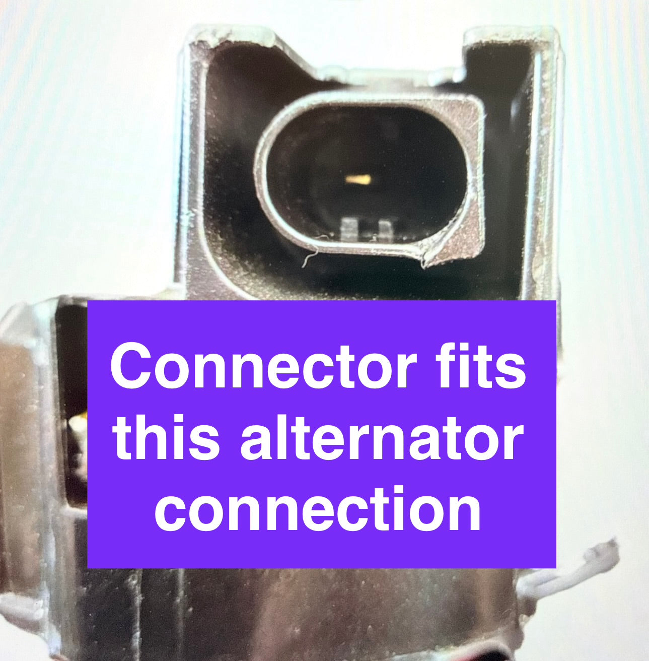 ALTERNATOR PIGTAIL PLUG CONNECTOR FOR 2025-2026 FORD MAVERICK LOBO CREW CAB 4 DOOR