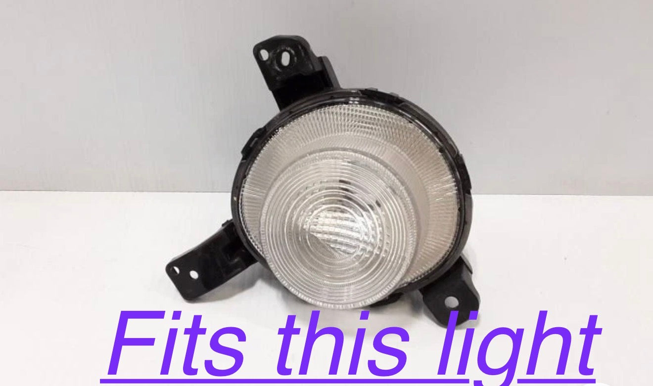 Driver Corner/Park Light/Daytime Running Lamp connector pigtail Fits 2019-2021 Kia FORTE. see photo