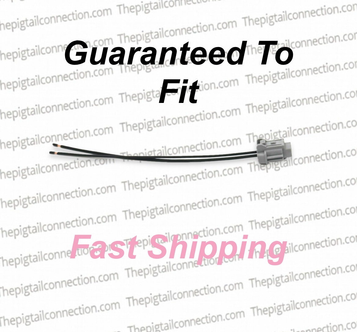 Gray 2-pin Turn signal Connector Pigtail for 2008-09 Subaru JDM Legacy Outback