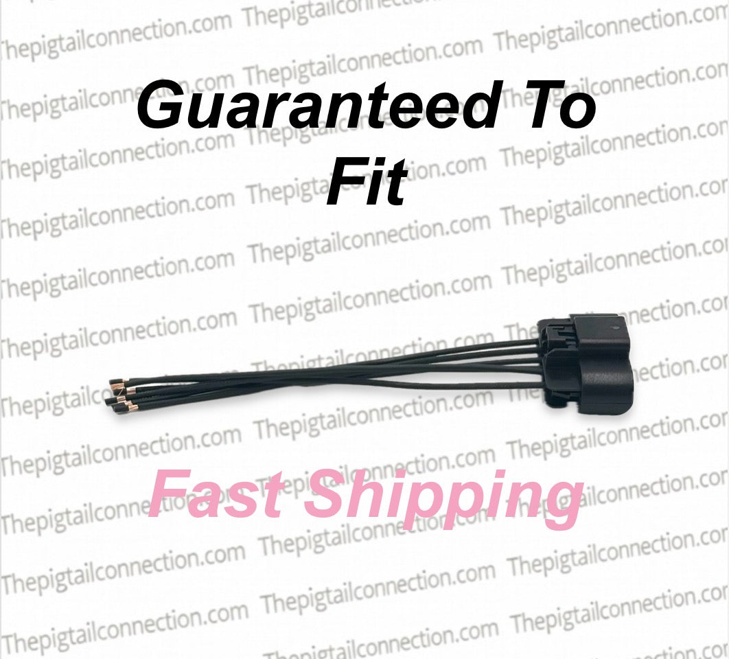 Harness Repair Pigtail Connector Kit for 2006-2011 Cadillac DTS 6-wire Headlight