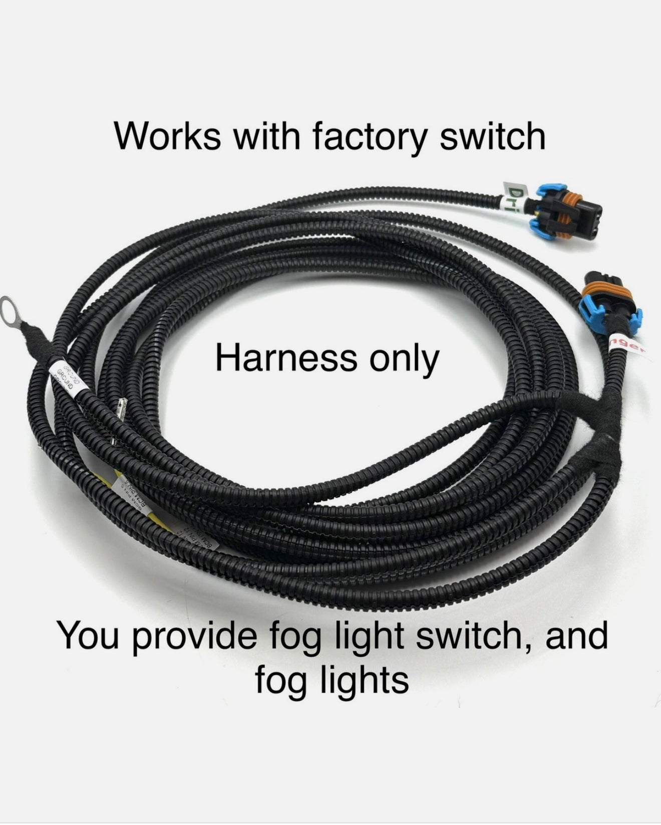 2015-20 Ford F-150 And 2017-22 F250 "FOG LIGHT HARNESS" For LED Fog lights