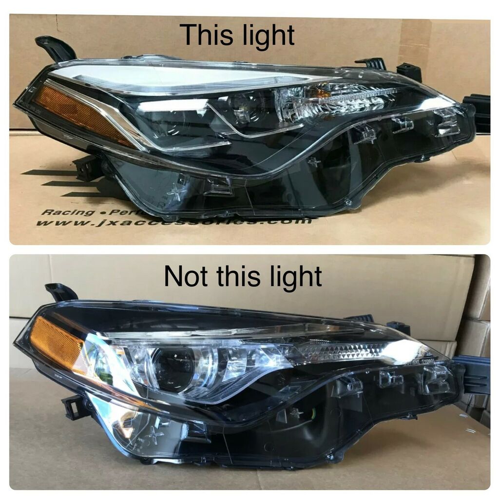 connector plug for for 2017 2018 2019 toyota corolla se xse headlight see pic 2