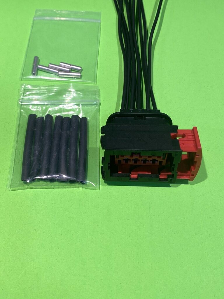 halogen headlight connector harness repair pigtail for 2004-08 jaguar xj8 xjr