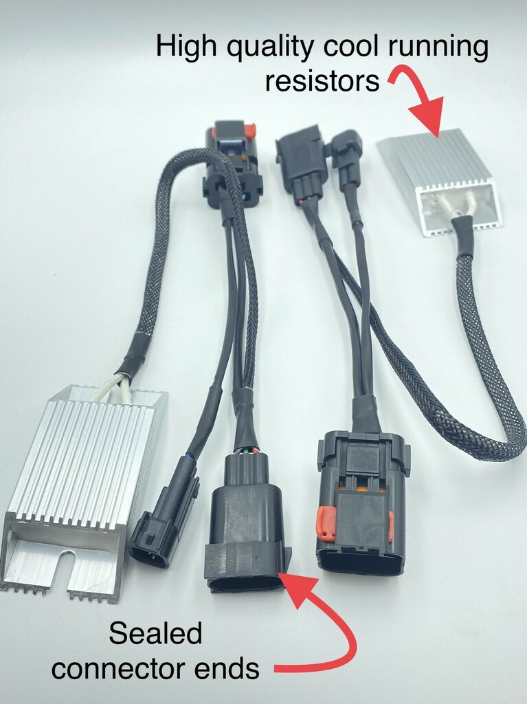 tail light halogen - led conversion for 2016 - 2018 dodge ram 1500 - 3500 pnp