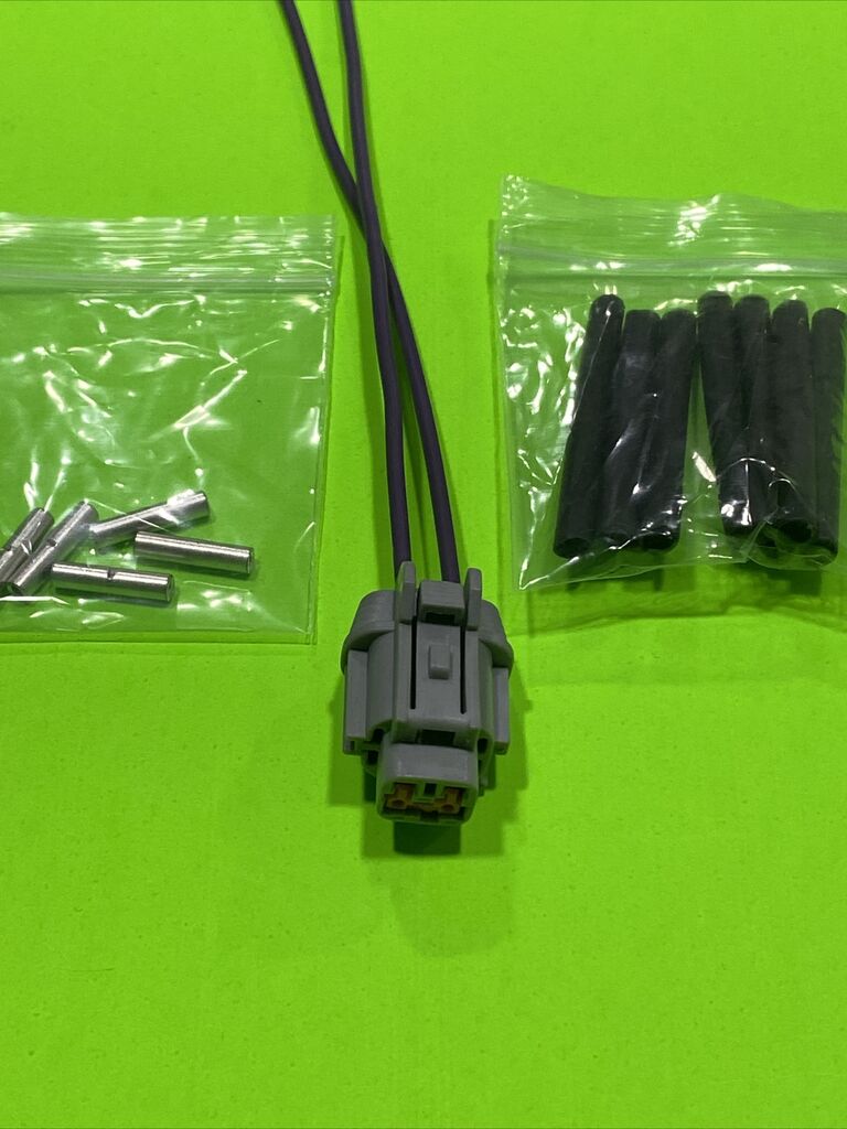 gray 2-pin turn signal connector pigtail for 2008-09 subaru jdm legacy outback