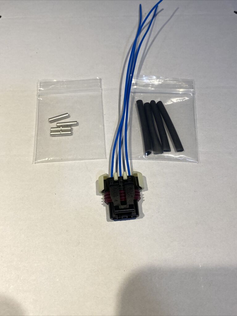 pigtail connector kit for 1998-05 mercedes ml430-320-55 hid/halogen turn signal