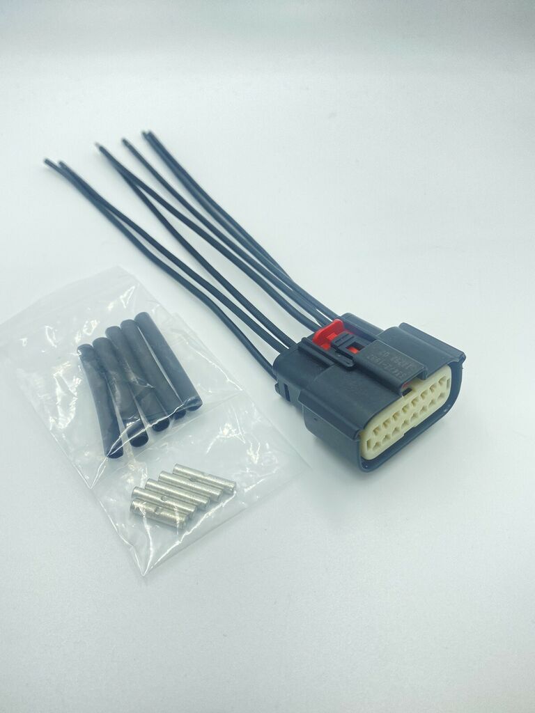 headlight connector plug for 2020 - 2021 dodge ram full led 2500-3500 15-wire