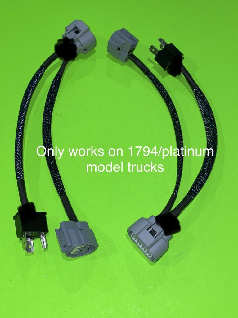 plug and play adapters for 2014-2020 toyota tundra to 2018 full led headlights