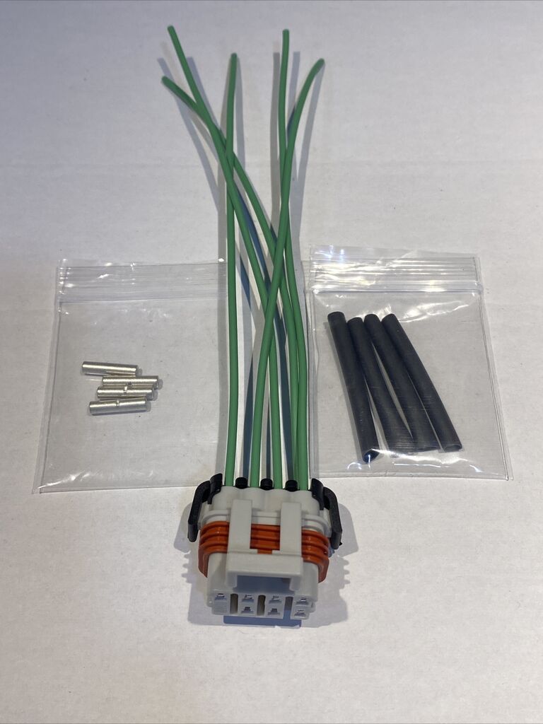 connector pigtail kit for 2002-05 mercedes benz ml500 320 hid headlight 5-wire