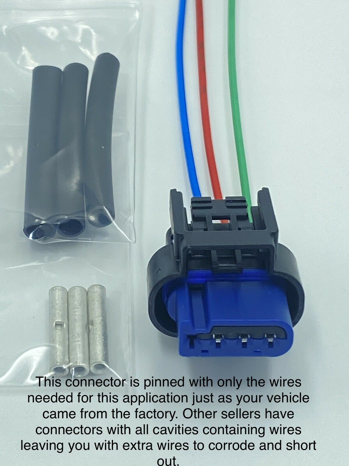 radiator shutter connector for 2014 - 2016 lincoln mks