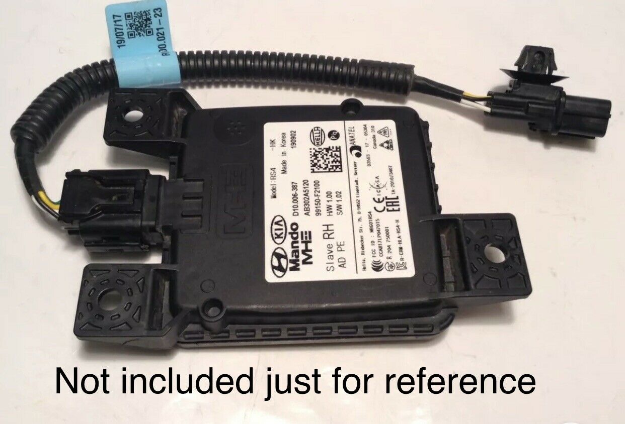 connector plug for 2017 2019 hyundai ioniq rear blind spot radar sensor