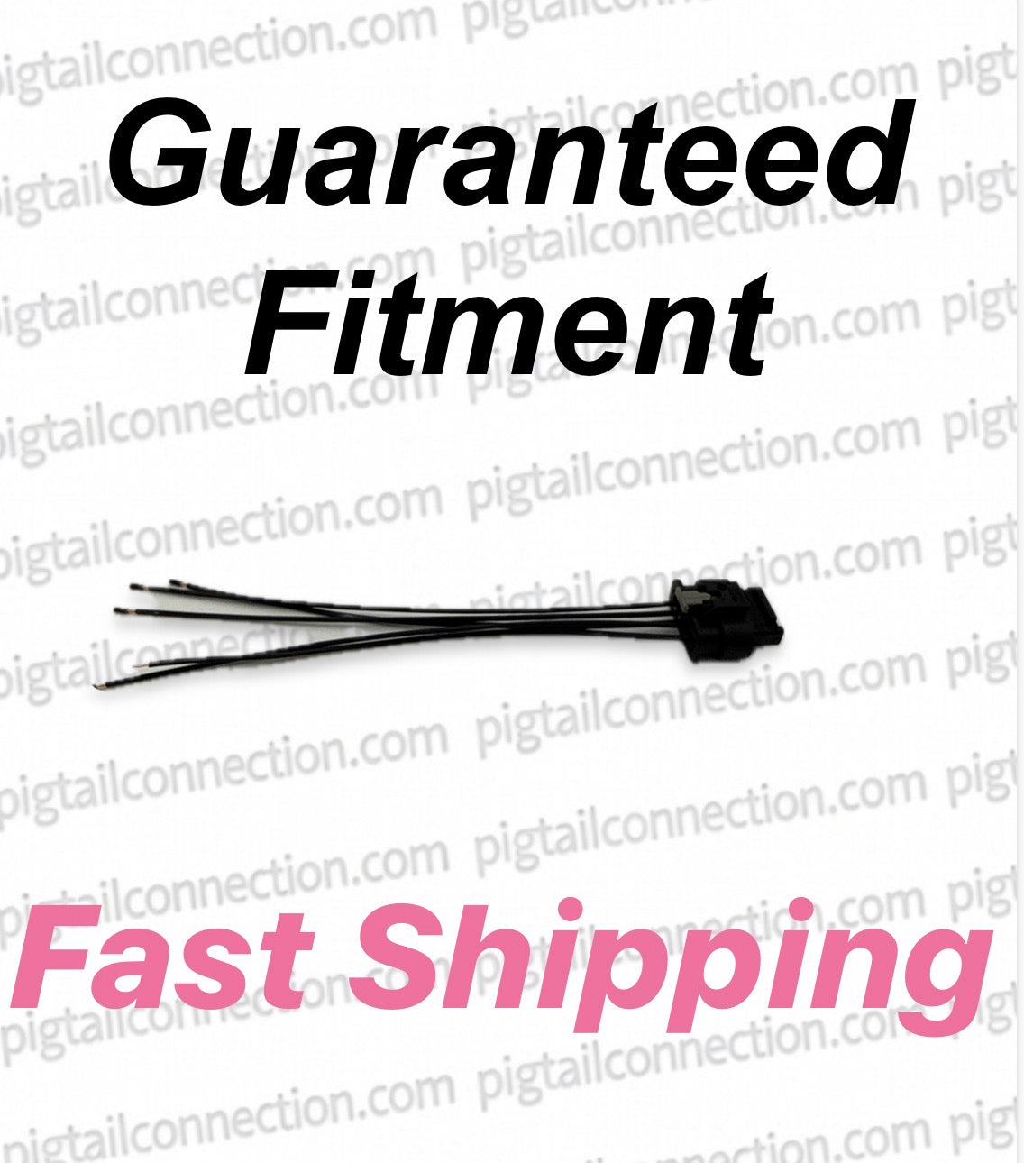 Rear Exhaust Actuator Pigtail Connector for 2017-2019 Corvette C7