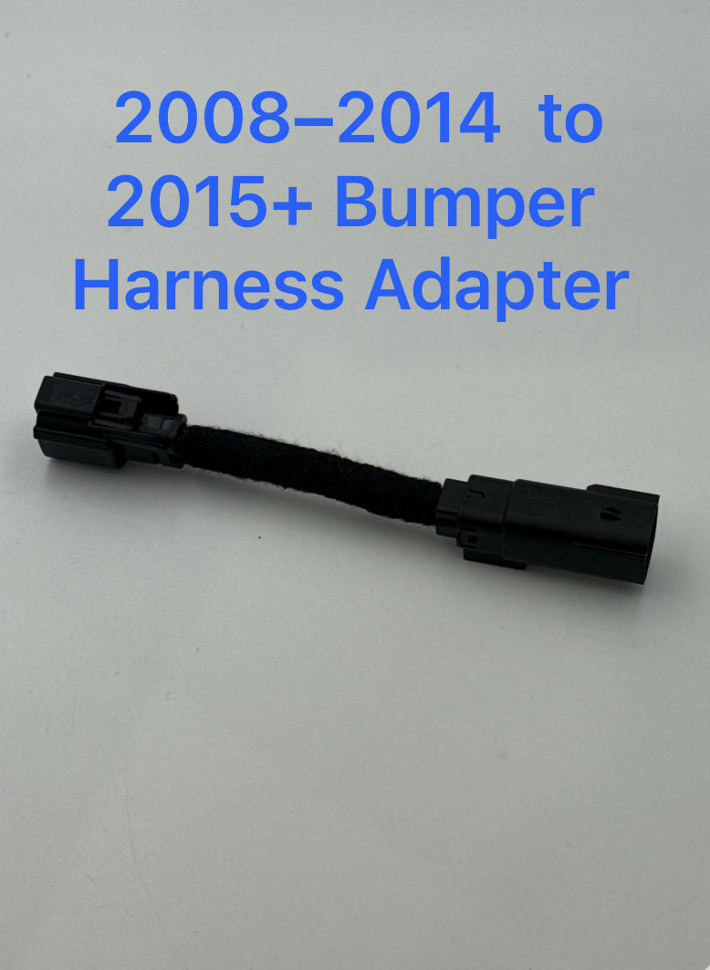 2008–2014 to 2015 in newer Dodge Challenger, bumper harness adapter ￼