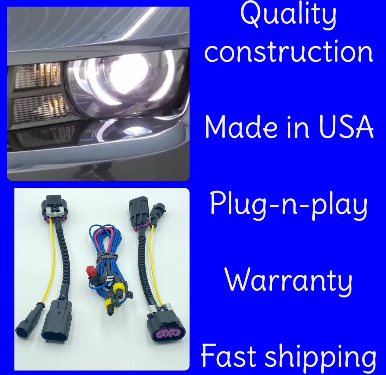 2010 - 2013 Chevy Camaro Headlight Conversion Non - RS  To 2010 - 2013 RS SS