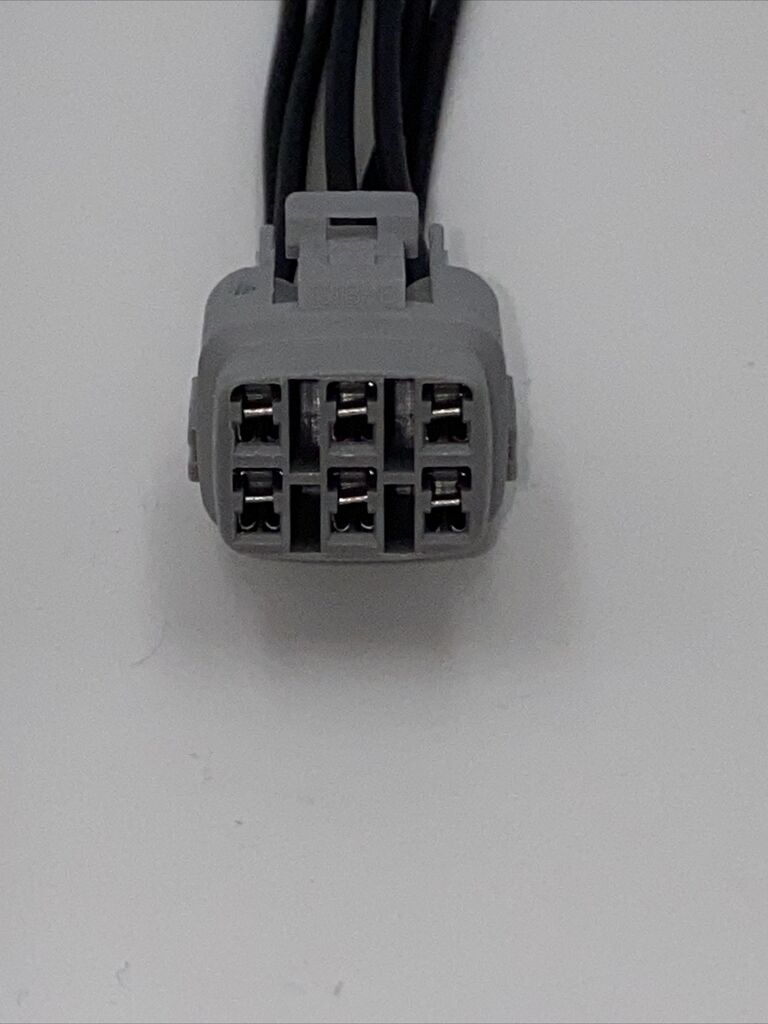 main harness connector plug for 2006 -2008 subaru forester headlight halogen/hid