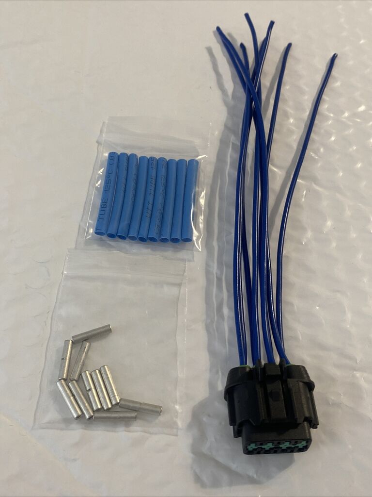 harness repair connector kit 8wire for 2016-2021 infinity q60 full led headlight