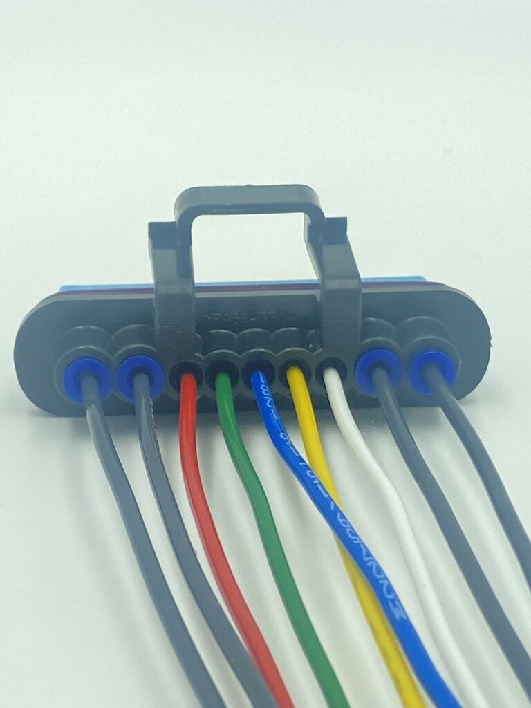 glow plug injector harness connector for 1998 - 2003 f250 f350 7.3l powerstroke
