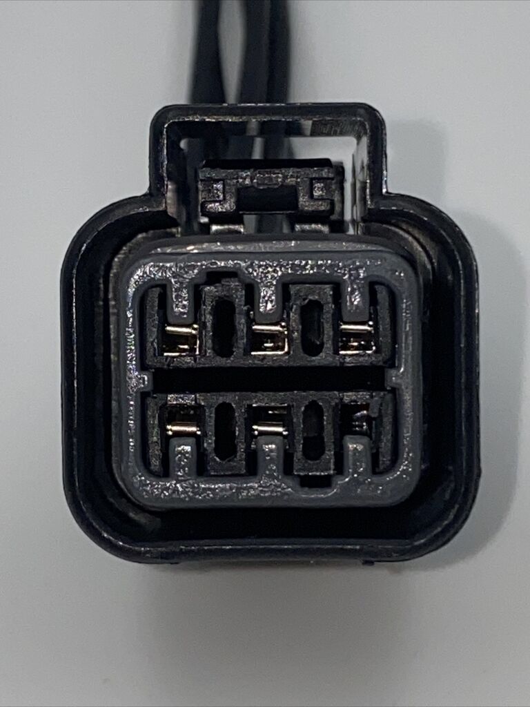 headlight connector plug for 2012 2013 2014 hyundai accent hatchback or sedan