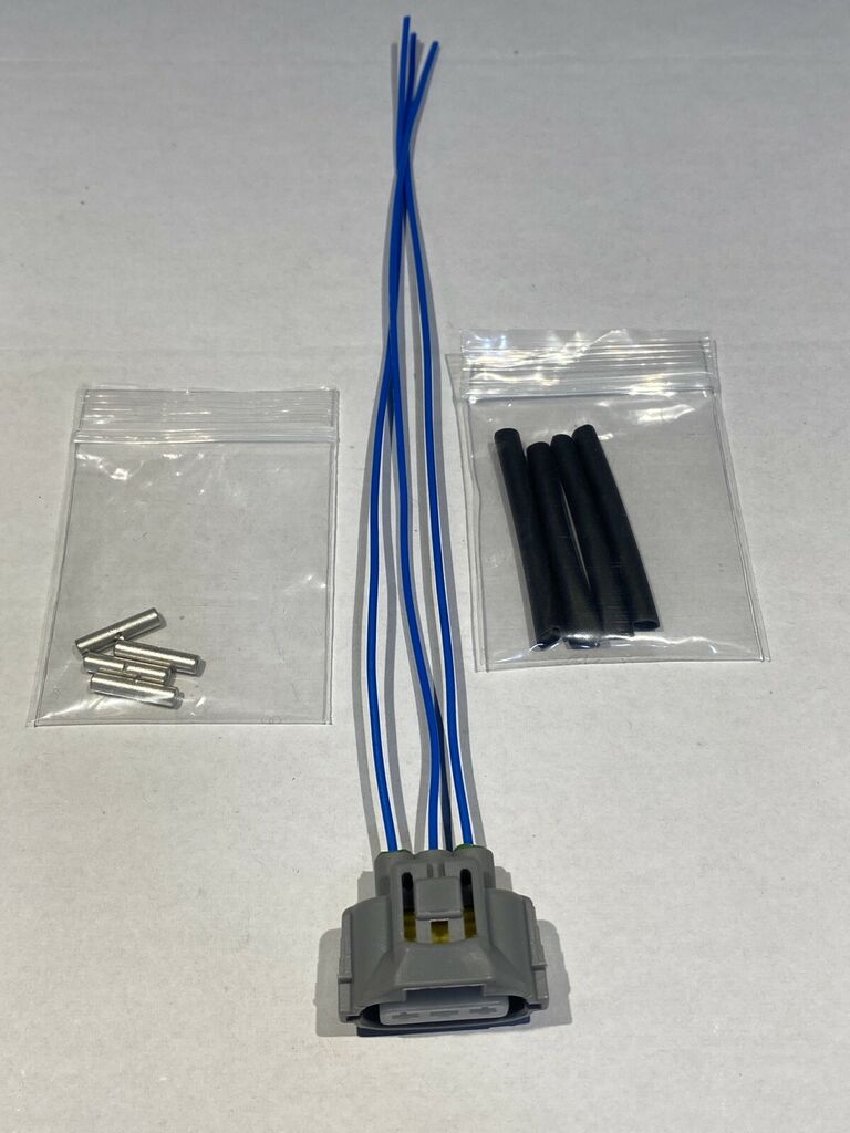 gray 3-way turn signal connector pigtail for 2002-09 subaru legacy outback