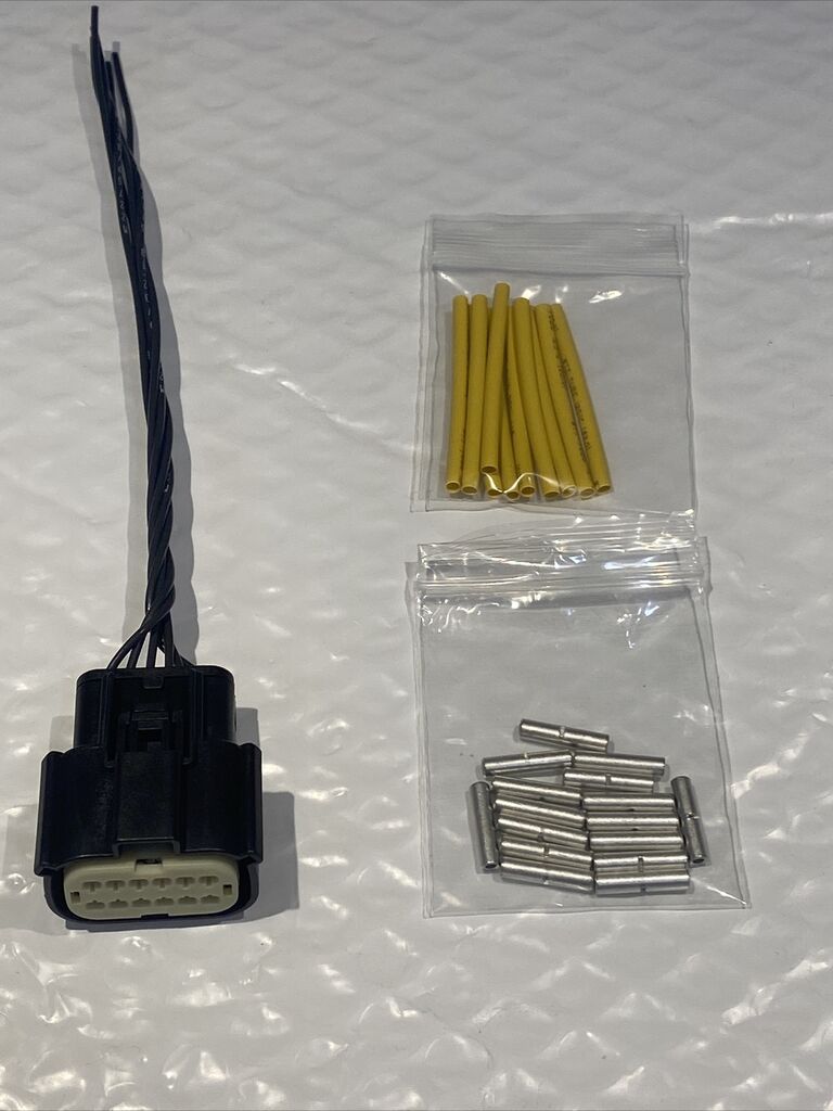 harness repair connector plug for 2020-2021 nissan titan headlight full led
