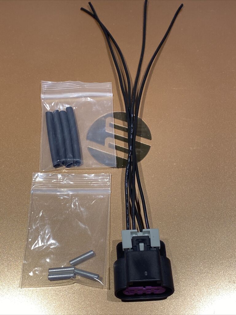 xenon hid headlight connector pigtail for dodge challenger and charger 2006-2014