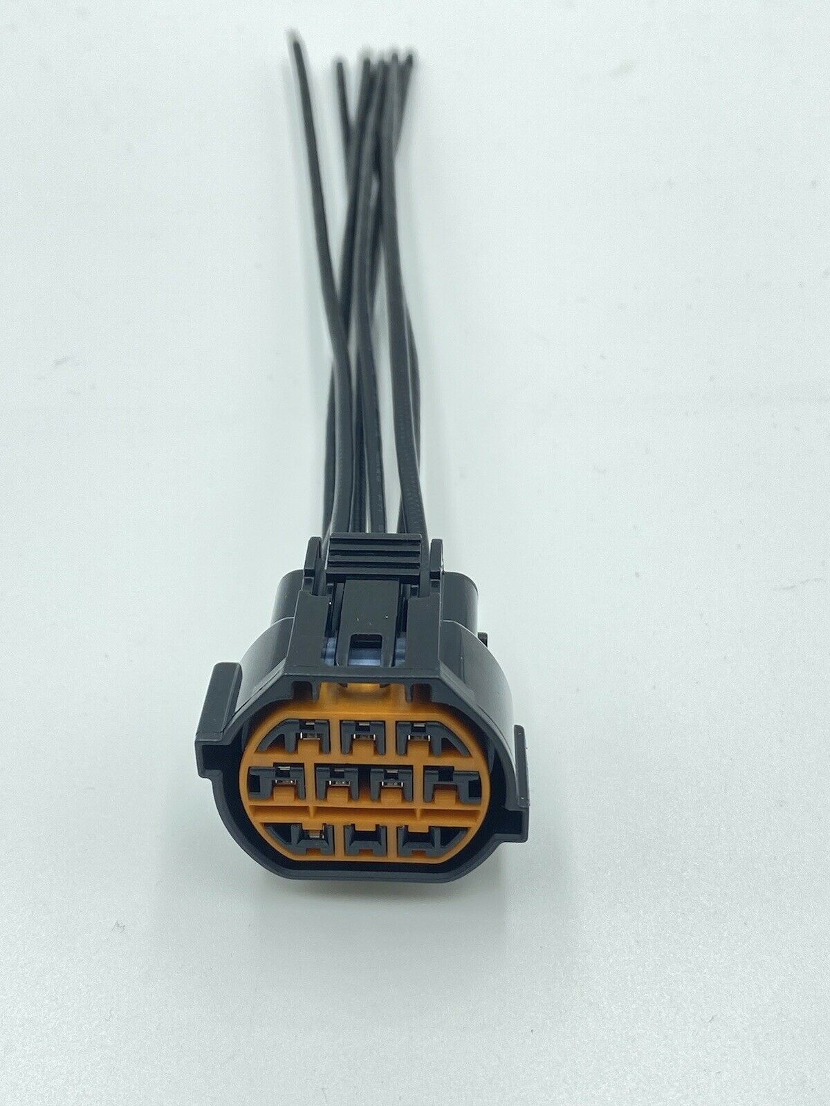 headlight connector plug for 2017-2018 hyundai santa fe halogen 8-wire