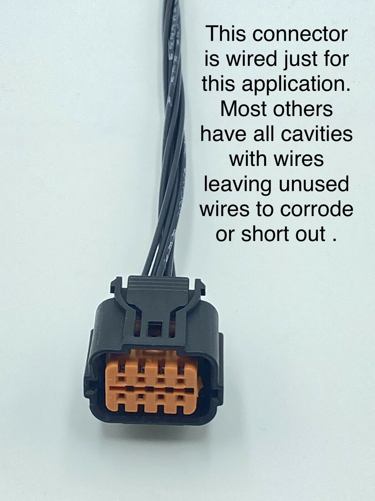 connector plug for 2019 2020 hyundai elantra rear blind spot radar sensor