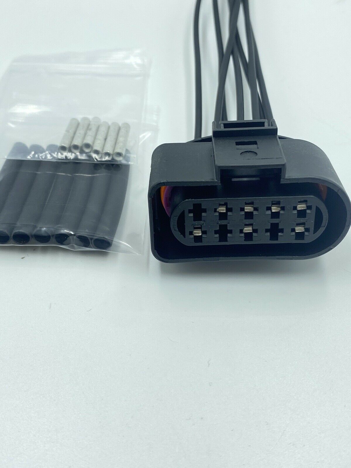 headlight connector plug for 2011-2018 volkswagen jetta 7- wire